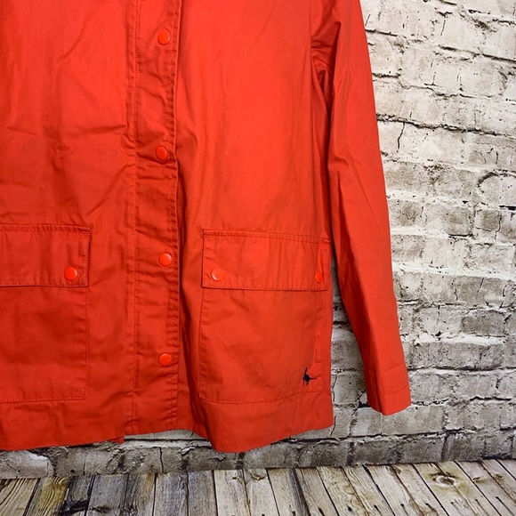 Jack Wills Orange Jacket SZ 8 - Picture 2 of 11